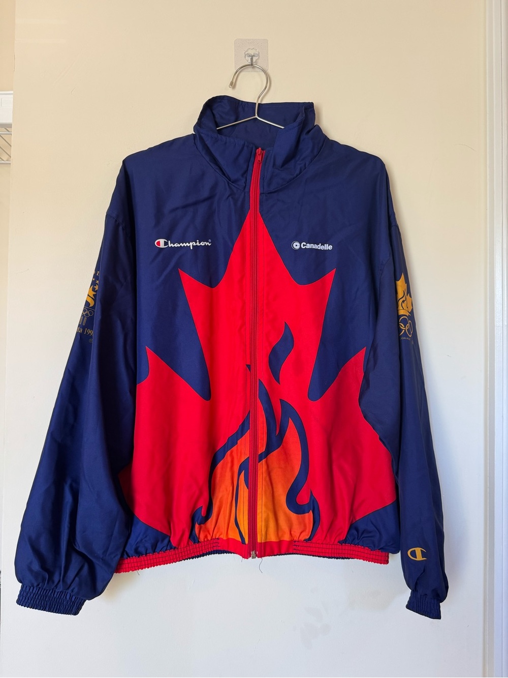 Vintage Champion Official Canada Olympic Jacket